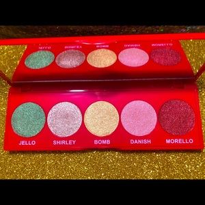 BNIB Lime Crime Wet Cherry Wild Metallics Palette